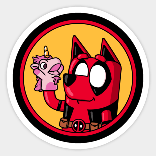 Dadpool! Sticker